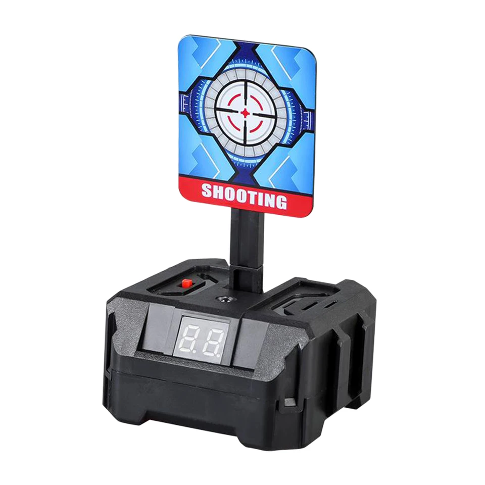 1 kus automatického elektronického cieľového bodovania automatické resetovanie Shooting Digital Target s ľahkým zvukovým efektom gadget pre zbrane blaster
