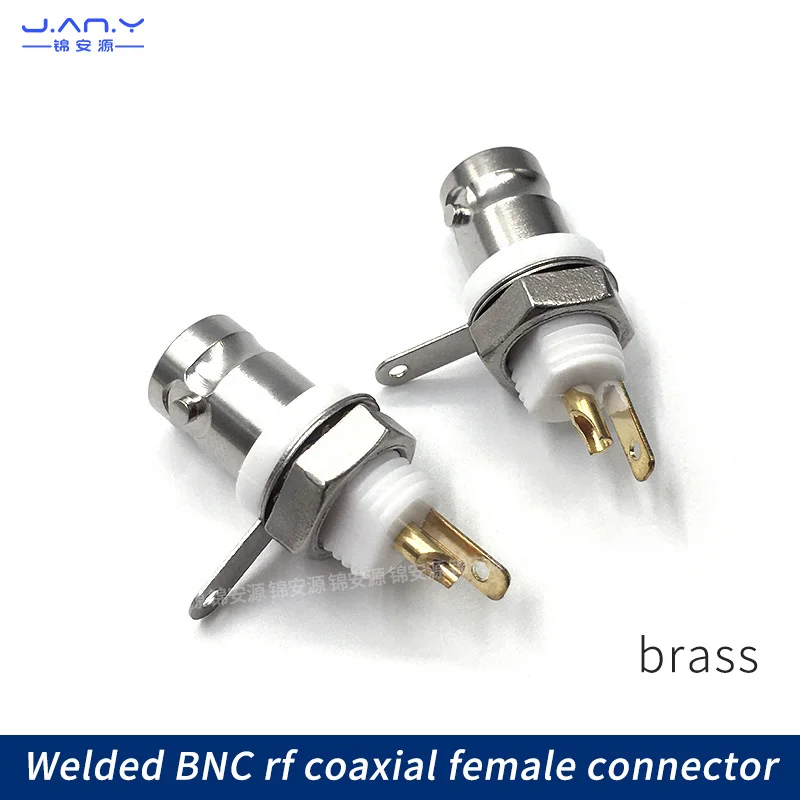1 kus BNC ženský základný zvárací drôt typu Drôt odolný voči vysokej teplote BNC-KY Panel Connector Q9