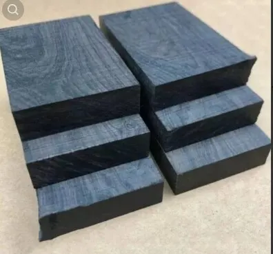 1 kus DIY nôž rukoväte materiál ebony drevo čierne drevo vo východoafrickom ebenovom ruke vyrobených materiálov