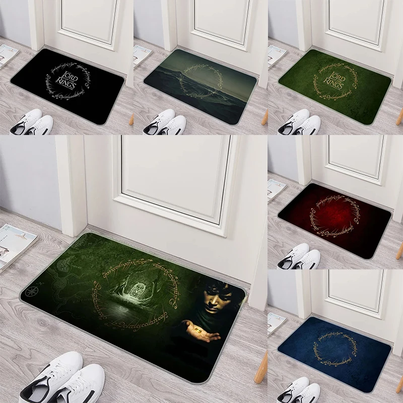 1 kus dverí kobercov L-LORD z rohože prsteň spálne 100% Polyester absorpčný vstupný vstupný koberec, ktorý nie sú kobercami
