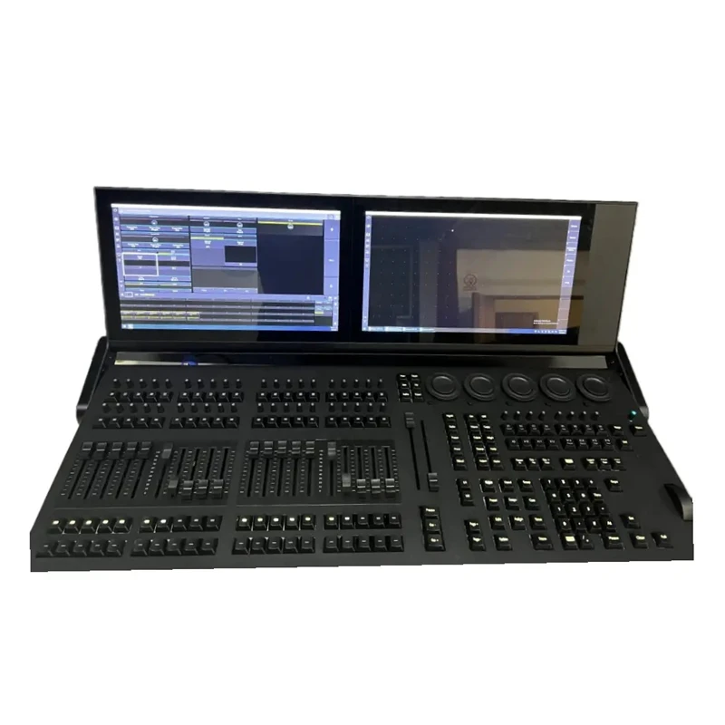 1 kus s Flycase MA3 Dimmer Console ONPC Softvér DMX 512 Ovládač pre profesionálne vybavenie na osvetlenie osvetlenia