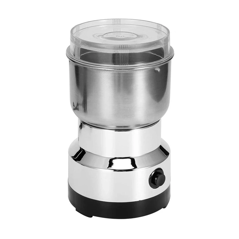 1 kusová kávová mlynina Elektrický porttabl fazuľový brúsny stroj z nehrdzavejúcej kuchyne Chopper EU zástrčka
