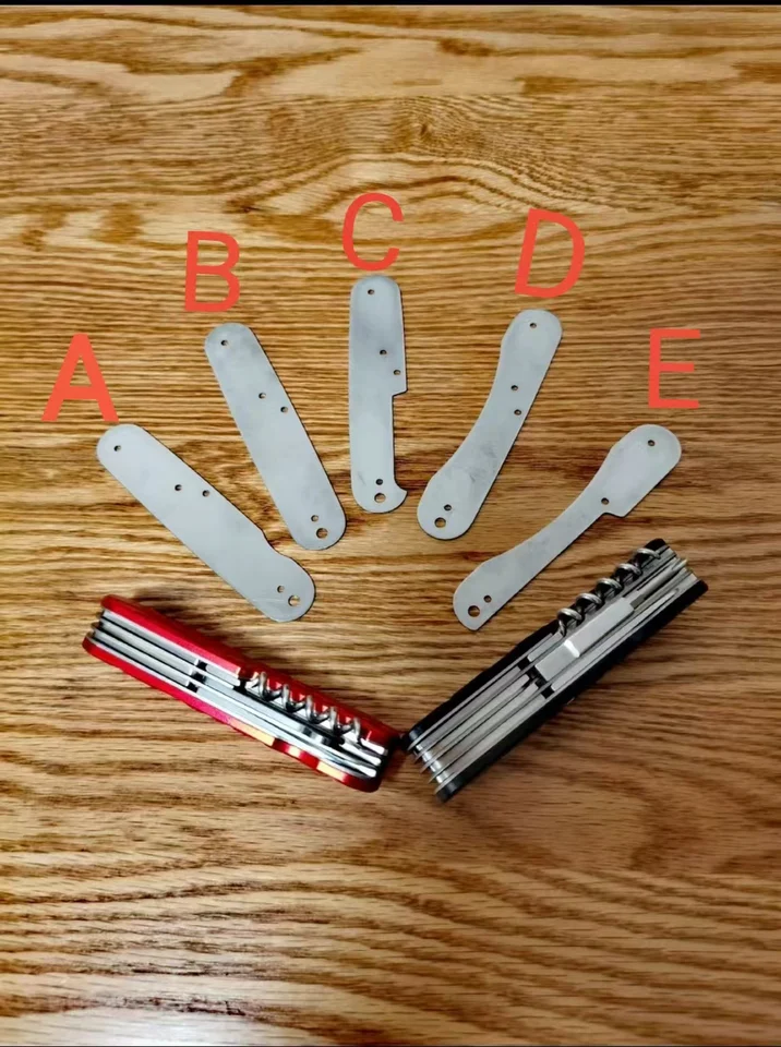 1 kusové náhradné titánové vložky pre Victorinox Gak 108 mm (GAK nie je zahrnuté)