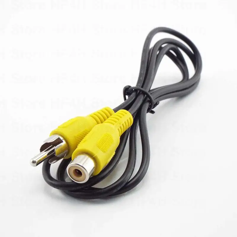 1 meter dĺžka RCA samec až ženský kábel M/f digitálny koaxiálny kábel koaxiálny kábel audio video predlžovací kábel pre subwoofer b4