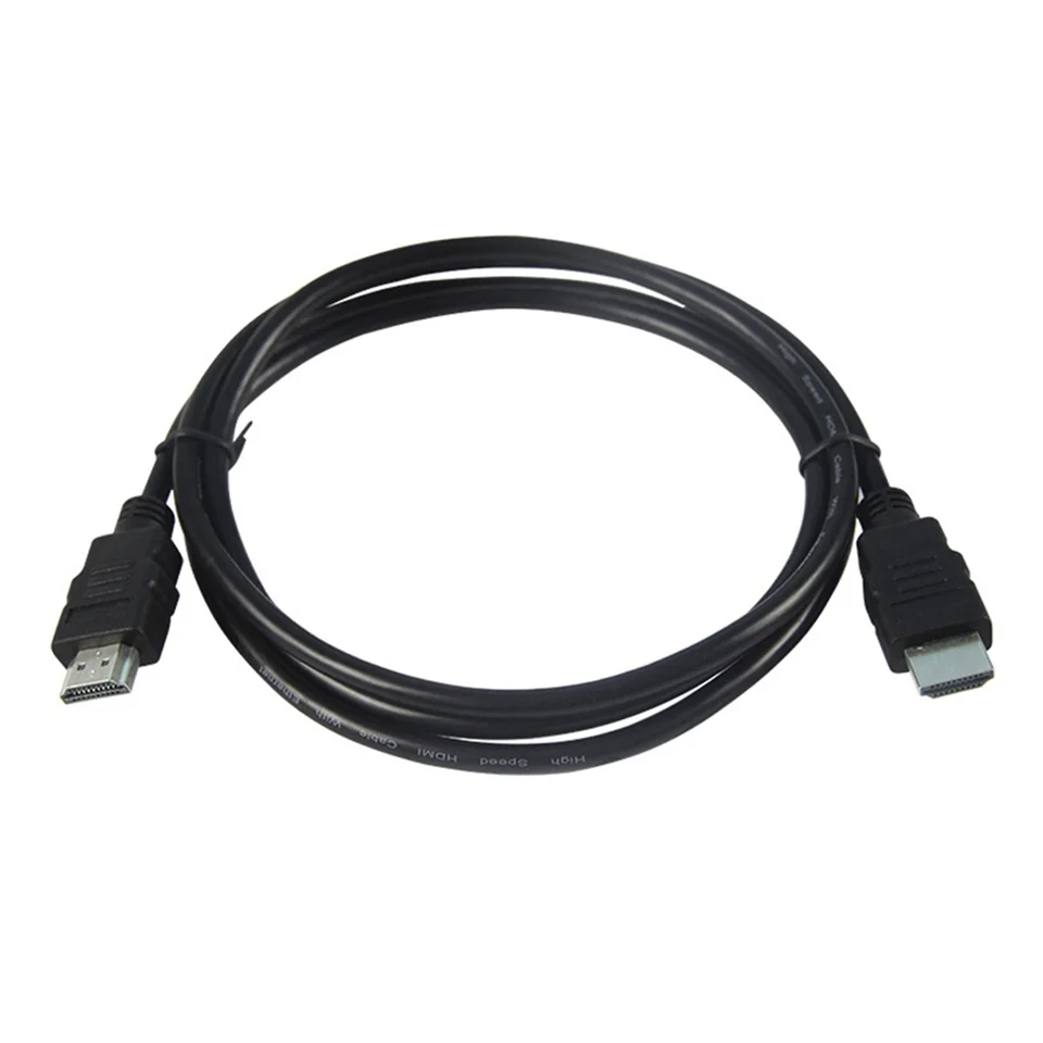 1 metre HDMI kompatibilný kábel 1080p s vysokým rozlíšením multimediálneho rozhrania pre PS4, pre PS3, UHD TV, Blu-ray, laptop, PC