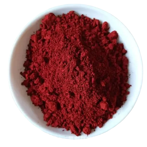 1 mikrónový červený železo (III) Prášok oxidu (jemný čistý hrdzavý prášok, pigment s vysokou čistotou)