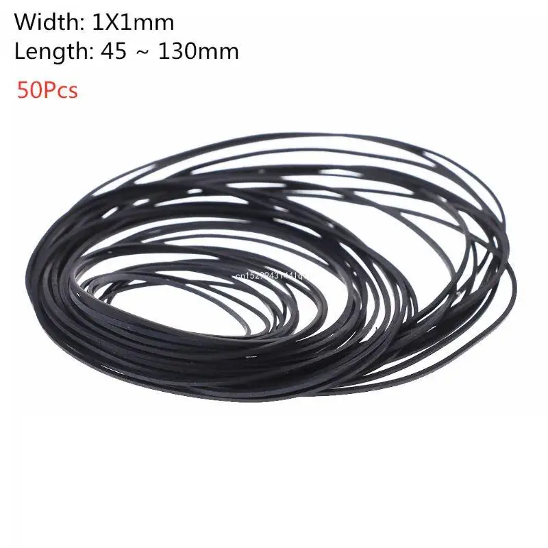 1 mm náhradný opasok Gumový pás pre rekordný hráč Walkman Dropship