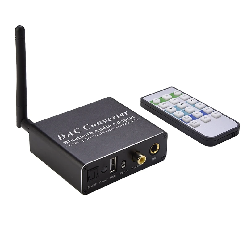 1 Nastavte Bluetooth 5.0 Optický koaxiálny digitálny zvuk do digitálneho dekodéra Analógového prevodníka DAC DAC