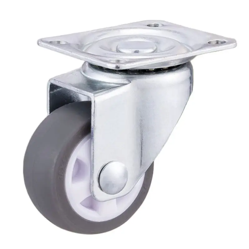 1 palec TPE hračky Universal Miniature Grey Tichá tichá gumy Malé kolesá