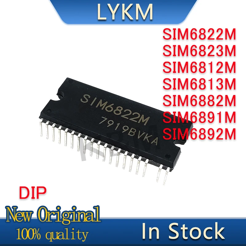 1/PCS Nový originálny SIM6822M SIM6823M SIM6812M SIM6813M SIM6882M SIM6891M SIM6892M Chip DIP VIDICKÉ