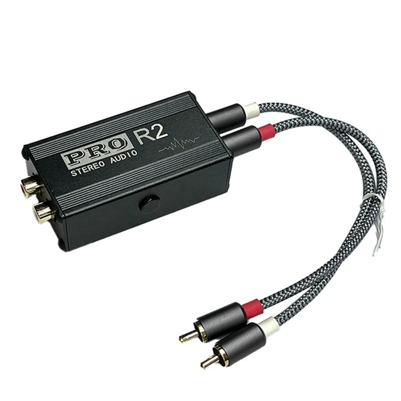 1 PCS ZDROJ AUDIO ISOLATOR RCA RCA SUMPRESSOR ISOLATOR ZADAR