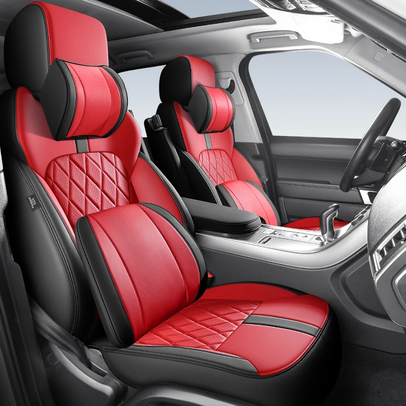 1 počítače Custom Luxury Luxus Leather Autosed Sedadlo pre Toyota Hilux 2015 2016 2017 2018 2018 2019 Automatické príslušenstvo Výmena diel