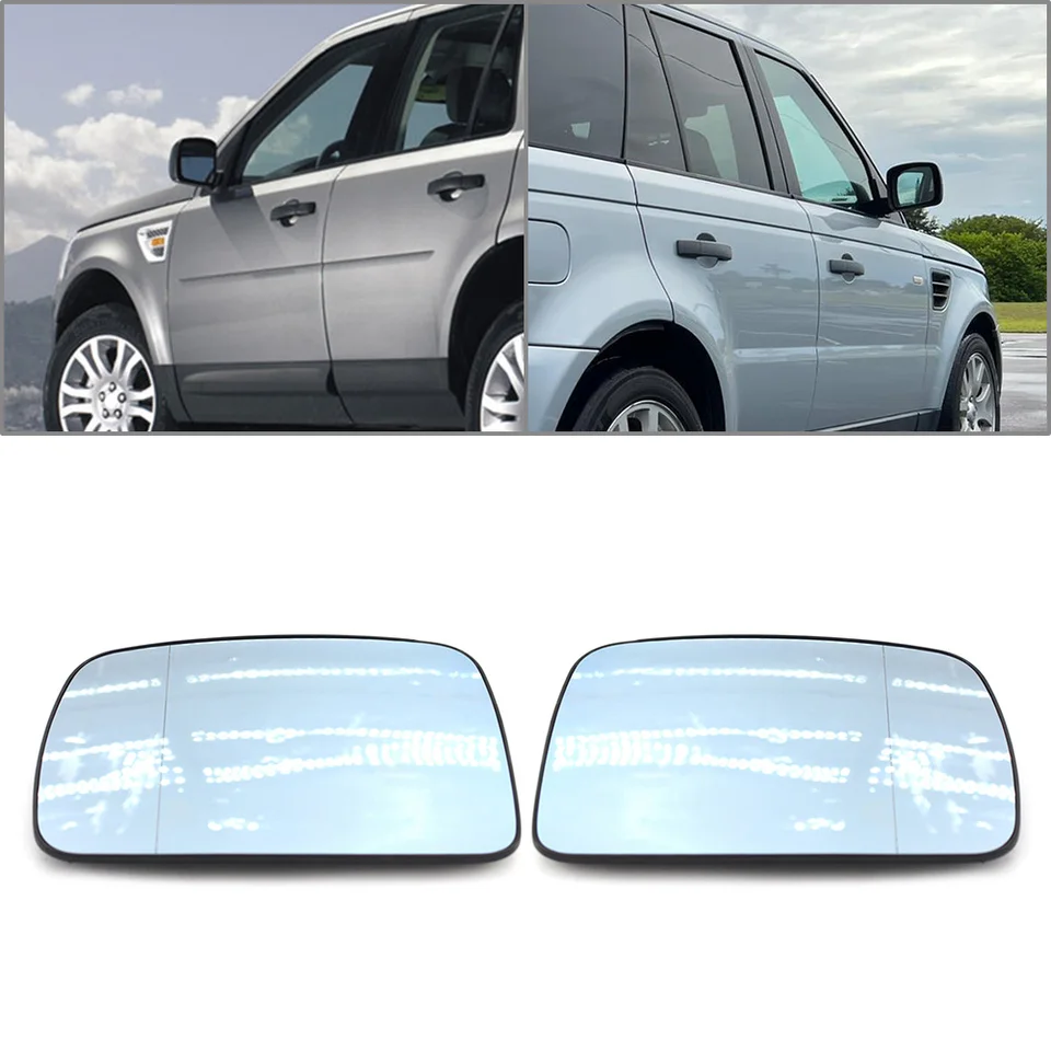 1 pár bočných dverí automobilu spätné zrkadlo sklo pre Land Rover Discovery 3 2005-2009 pre Freelander 2 2006-2009 LR017070 LR017067