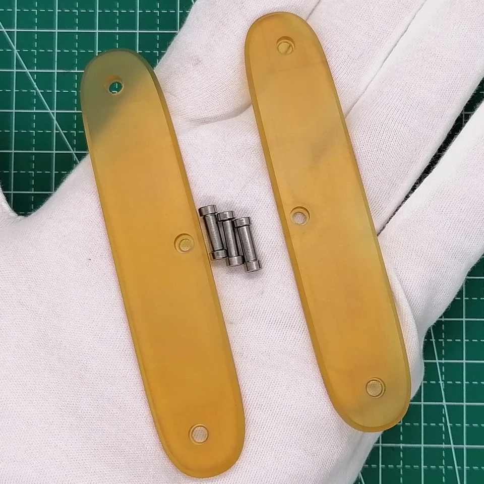 1 pár na mieru PEI Scales pre 93 mm Victorinox švajčiarska armáda nôž Ultem Ultem pre SAK 93