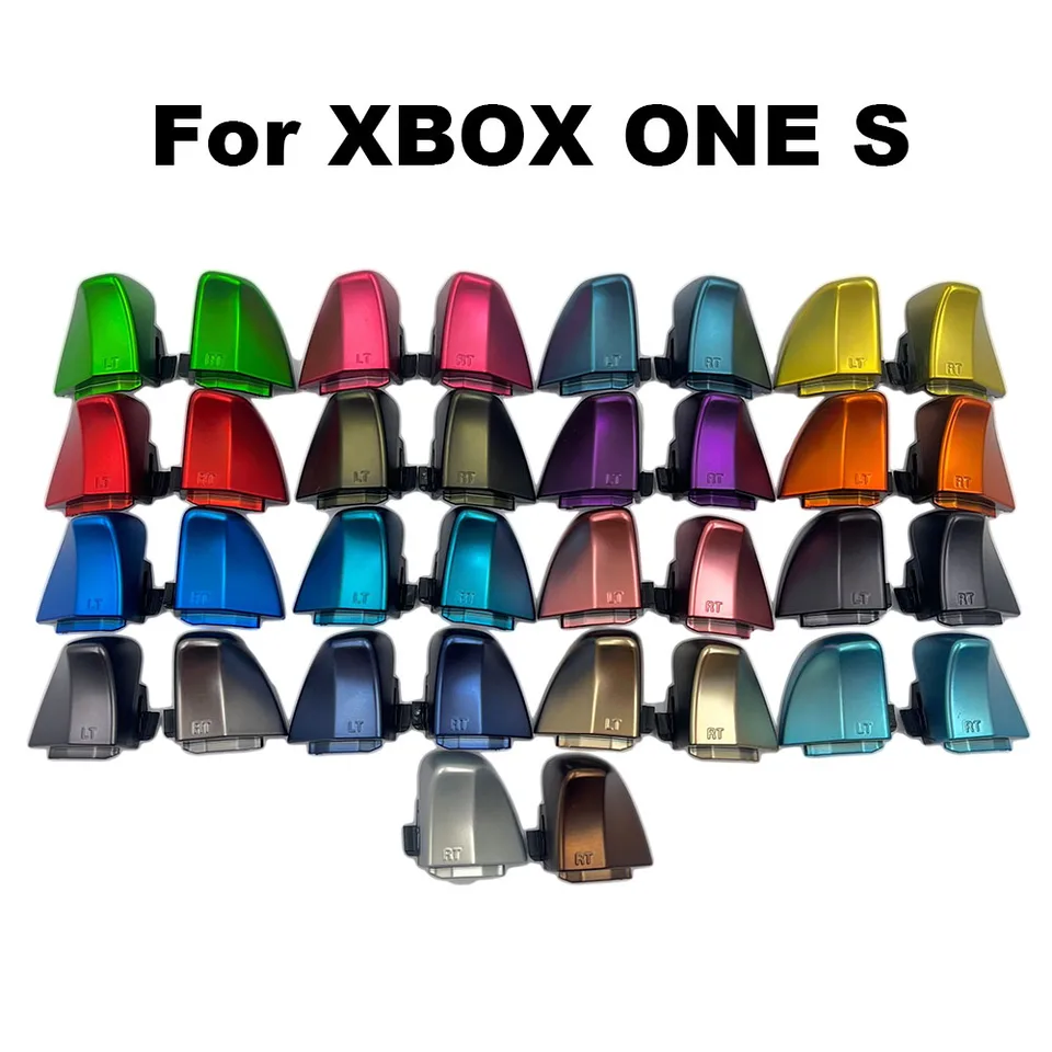 1 pár originálny pre Xbox One s Slim Controller RT LT Trigger Gomgons Mod Súprava náhradných dielov