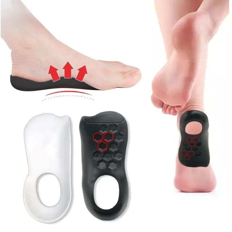 1 pár Ortotické vložky pre ploché nohy O/X Noha v tvare nôh Plantárna fasciita Unisex Športové stehové topánky Vložky Masážny podložka