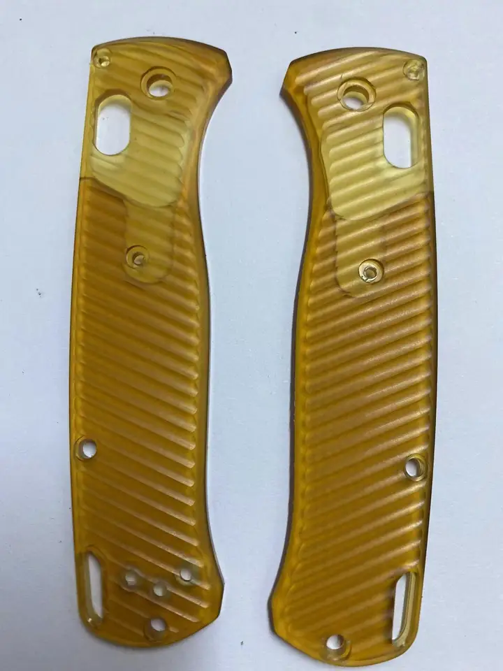 1 pár PEI Material Nôž rukoväť Scales for BenchMade Bugout 535 Skladacie nože