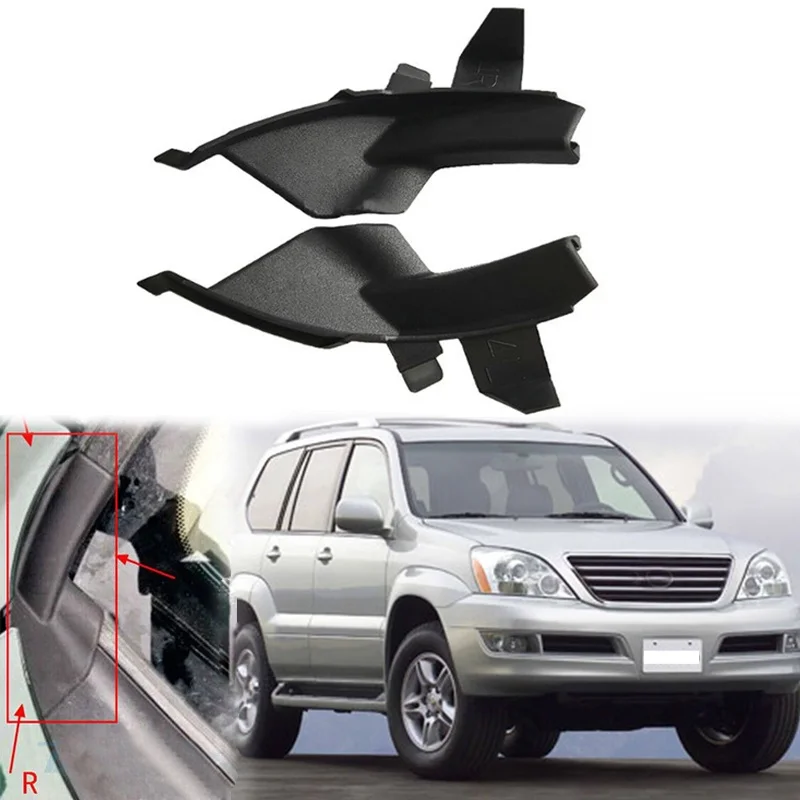 1 pár predných čelných skriniek Side Cowl Cown 53866-60030 pre Toyota Land Cruiser Prado 120 Series LC120 2003-2009