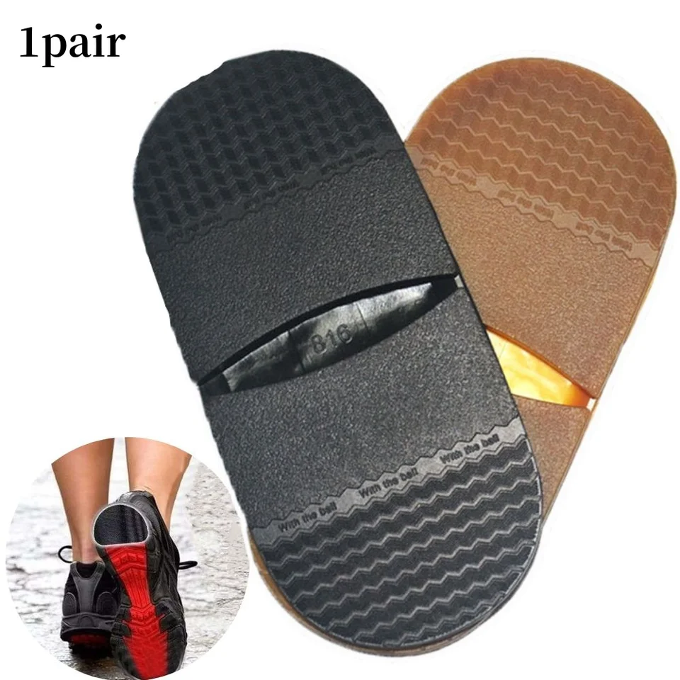 1 pár protišmykových podložiek na topánky na topánky na opotrebenie odolné voči opotrebovaniu podložky DIY Outsoles Protector päty podložky topánky Opravy doplnky Nové