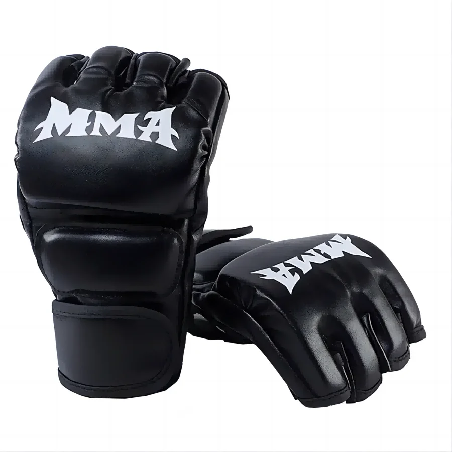 (1 pár) Rukavice bojových umení, rukavice taekwondo otvorené dlaň, boxerské rukavice vhodné pre pieskový vak, chaperone, Muay thai, sparring
