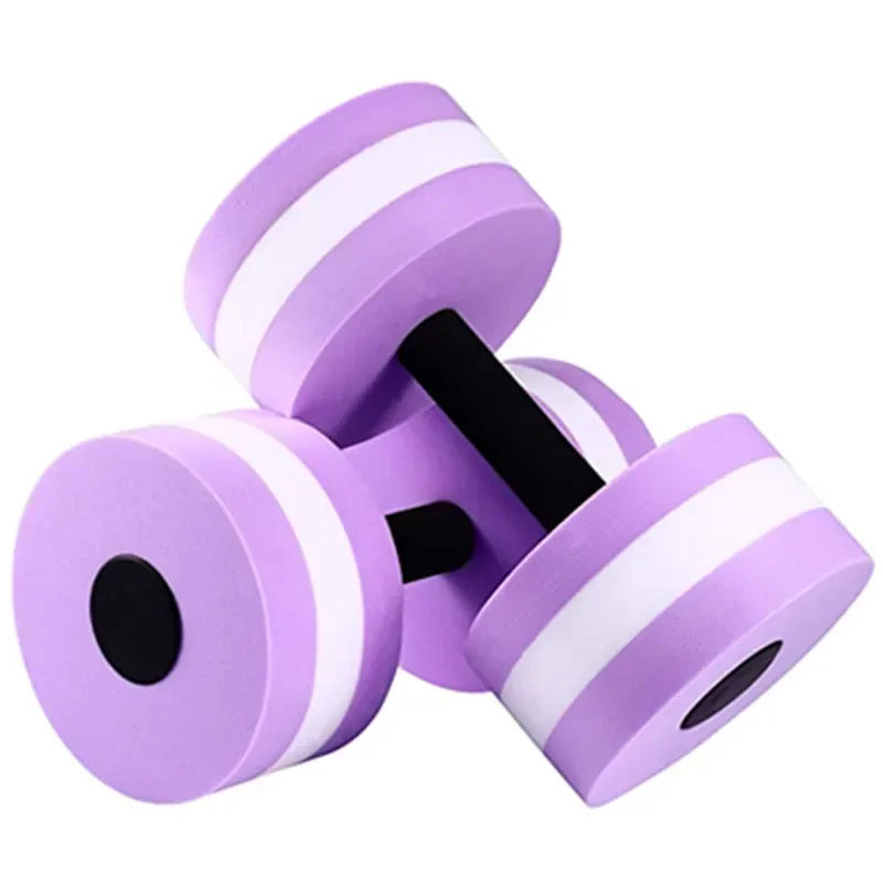 1 pár vodnej peny plávajúce činky Aqua Fitness Barbells Pena činky na ruky
