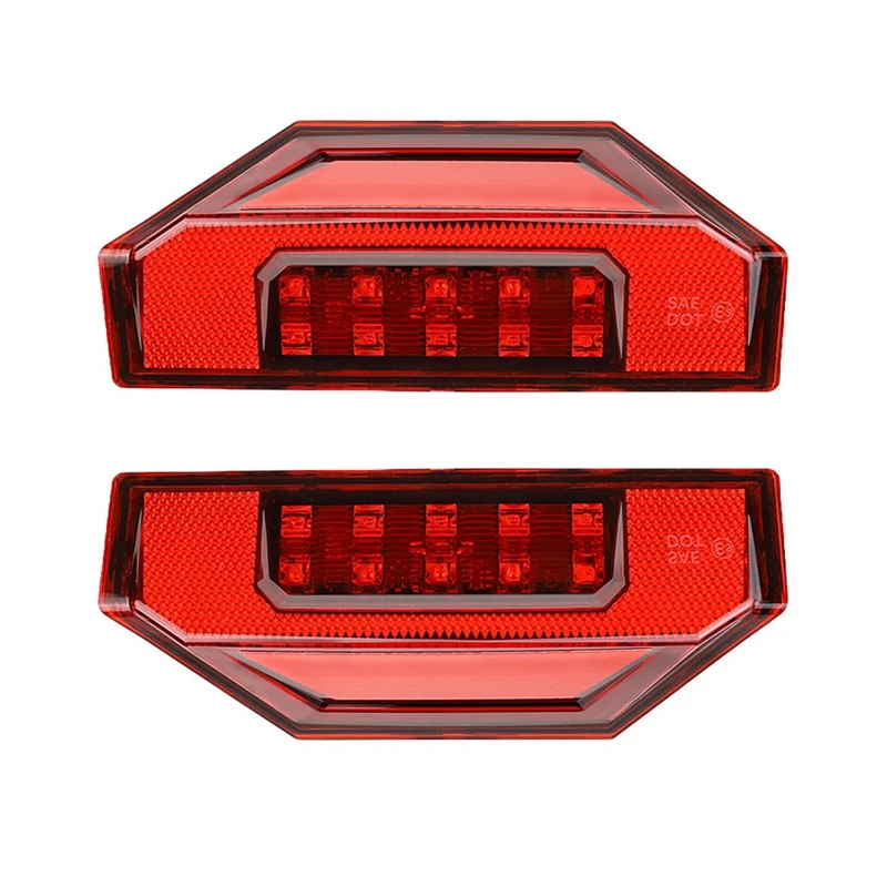 1 pár zadného svetla pre Polaris Ranger XP 570 900 Všeobecný 1000 Pro Ranger Crew Brazdenie Light 2412774 2411866