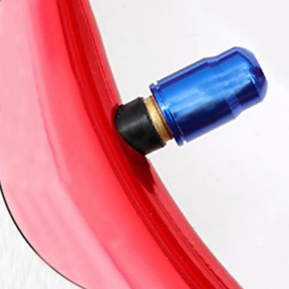 1 párová vzduchová tryska s vysokou pevnosťou voči prachovým krytom zliatiny hliníkovej zliatiny anti hrdzavej dýzovej uzáveru ventilu pre bicykel 에어 노즐 덮개 덮개