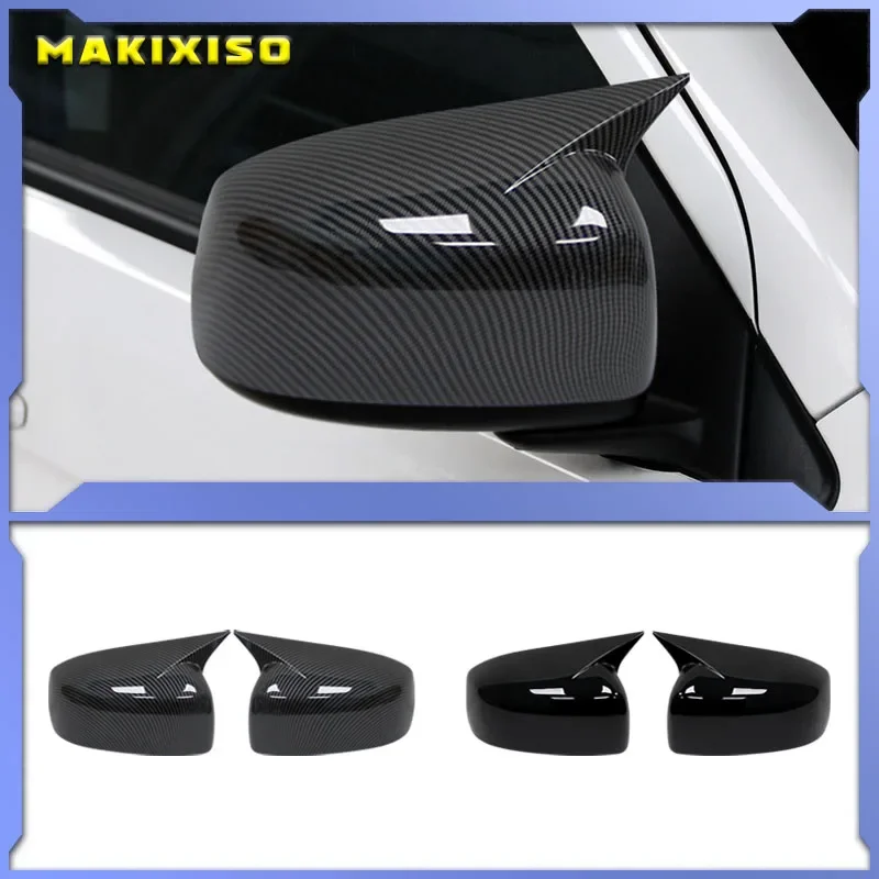 1 párové bočné dvere spätné zrkadlo krycí kryt slíčkového krytu slepka na nálepku Styling pre Mitsubishi Lancer x 10 Ex Evo 2013-2016
