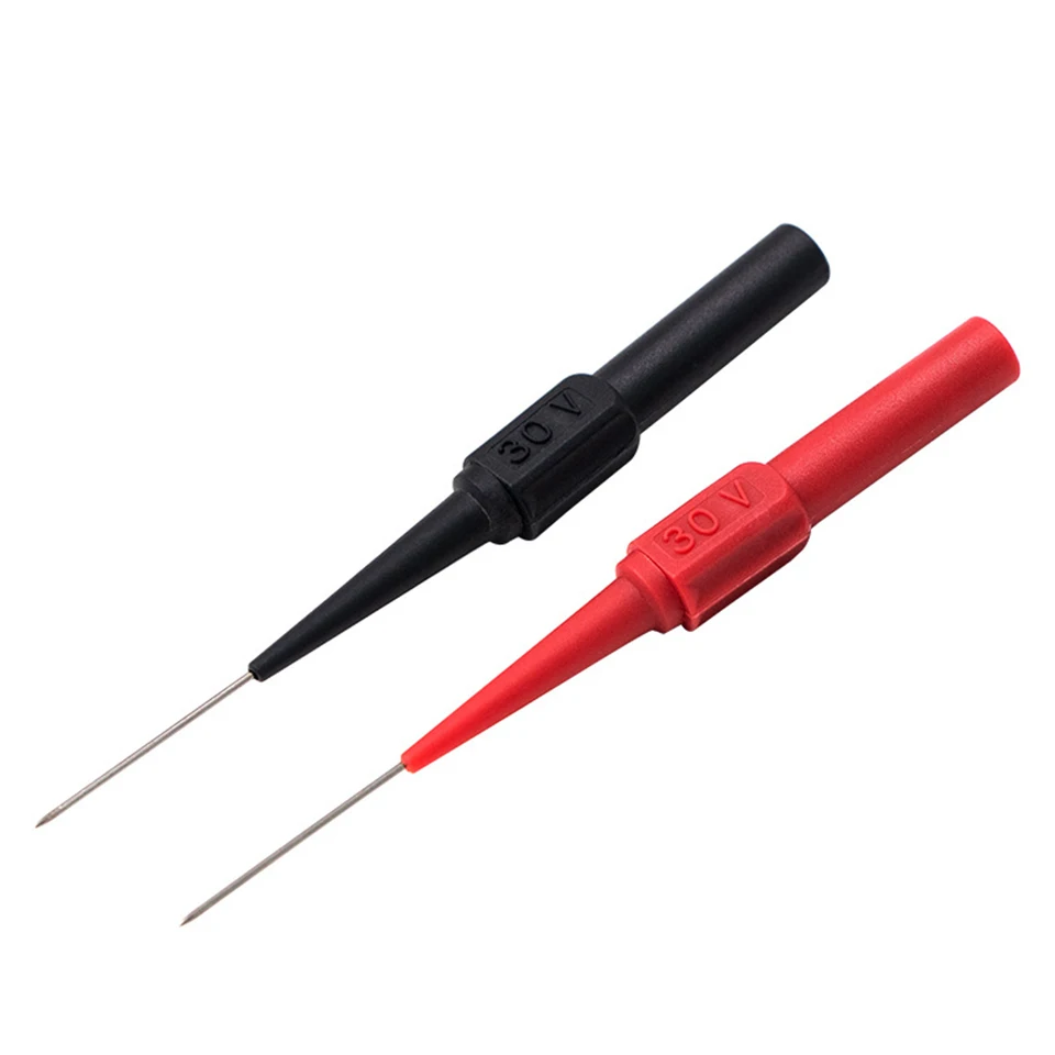 1 párové multimetrové testovacie sondy ihly PIN Tester Opravy nástroja
