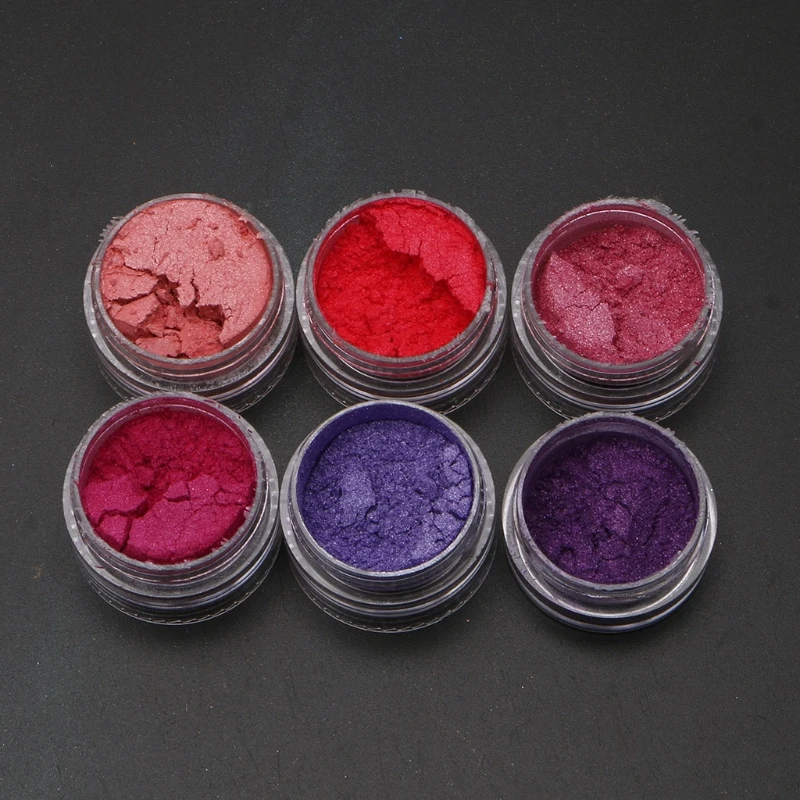 1 Sada epoxidových živicových farbív perlový pigment pre DIY mydlové ručne vyrábané kozmetické známky perleťové prírodné minerálne prášok sľudy
