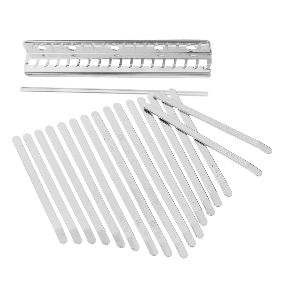 1 sada Kalimba Keys 17 Poznámka klavír Klavír Klavír Klavír