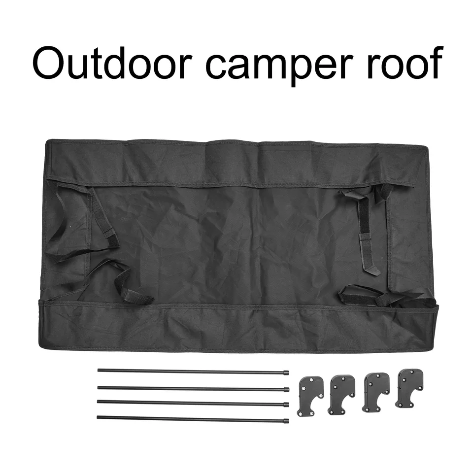 1 Sada Markose Canopy for Garden Wagon Pripevnenie slnečného tieňa pre vozík Trolley Cart Universal Markopy Canopy All-in-One záhradný košík