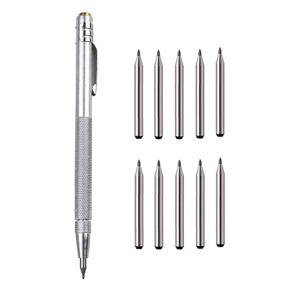 1 Sada Tungsten Carbide Tip Tip Scriber Gravírovanie Pero Značenie Tip pre sklenené keramické rezbárske náradie