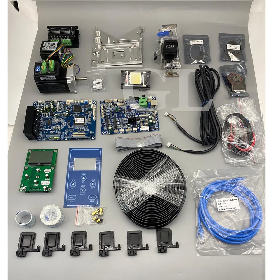 1 Sada veľkoformátovej tlačiarne Senyang Mini Upgrade Kit pre DX5 DX7 Convert na Set XP600 Single Head UV Board Set