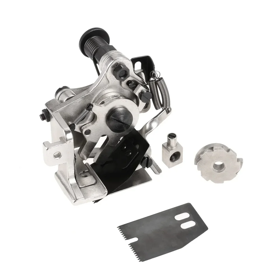 1 Set Metal Ruffler Presser Pripevnená súprava na nohy Časť A900 (G900) 4 a 8 Stitch Cams strieborný priemyselný šijací stroj Náhradný diel