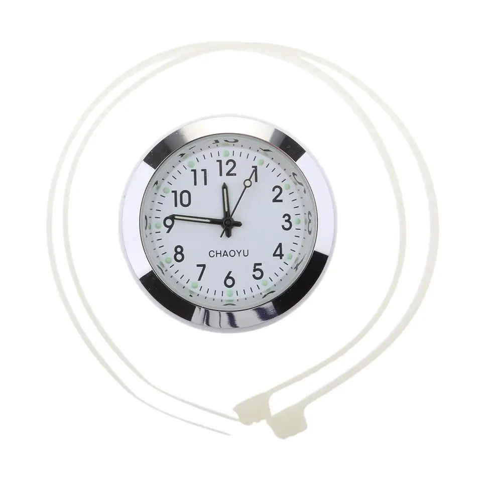 1 Set RcCycle Runchar Dial Dial Mount Clock Clock Watch & Strap for Yamaha Honda Suzuki ATV Bike atď.
