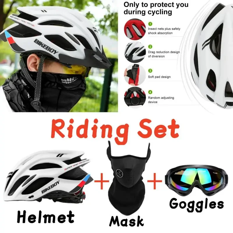 1 Set Road Bike Helme Professional Competition MTB Bicykel prilby pre mužov Ultralight cyklovacia prilba jazdiaca na kapacite CicLismo
