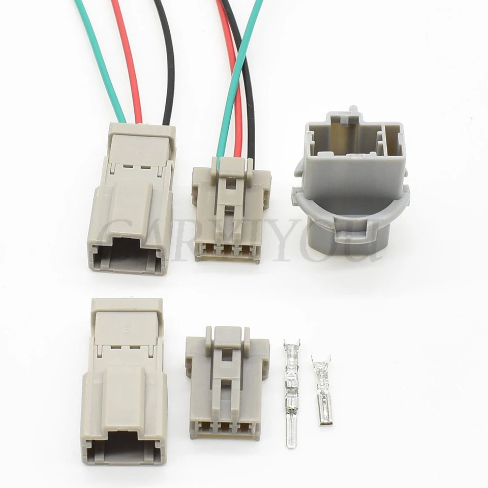 1 Set Sumitomo 3 Pin Muž samostatný šedý vodotesný automatický konektor konektor pre auto pre auto Honda 6098-0242 6098-0241