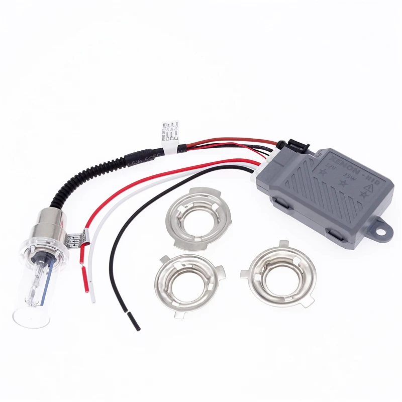 1 Set Universal 35W Xenon Ballast Motorcycle HID Lights H4 BA20D H6 HI/LO 4300K ​​5000K 6000K 80000K LIMPLA SVETLO SLAMKA LIMP