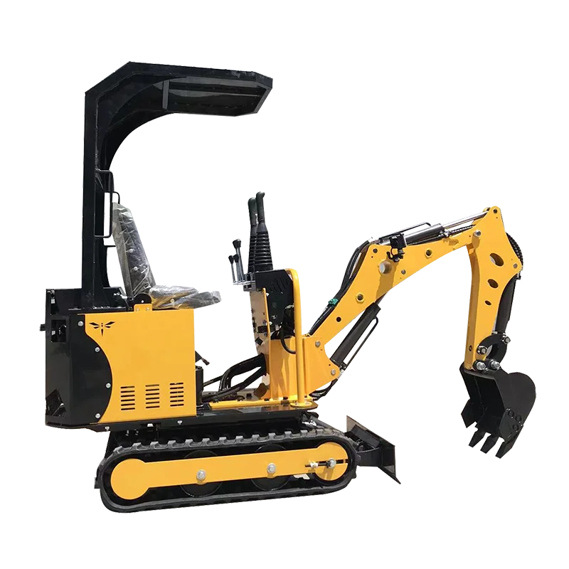 1 ton Mini Small Digger Backhoe rýpadla CE EPA Euro 5 Čína Kompaktné mikro rýpadlá ceny s prispôsobením vedra na predaj