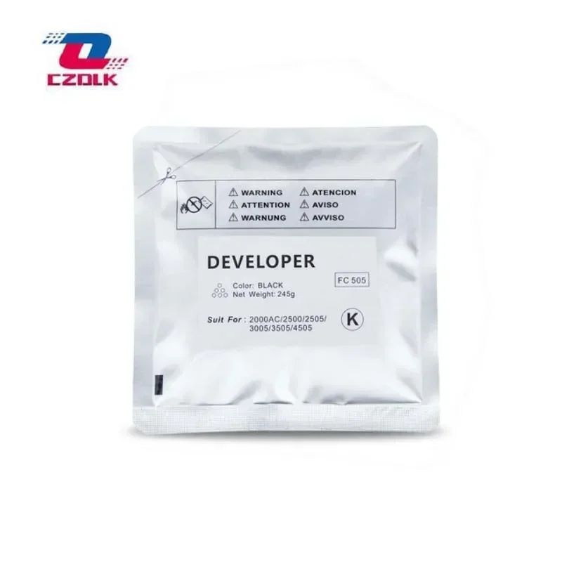 1 x Nový kompatibilný vývojár D-FC505 pre Toshiba E-Studio 2000AC 2500 2505 3005 3505 4505 245G/BAG FC50 Vývojársky prášok