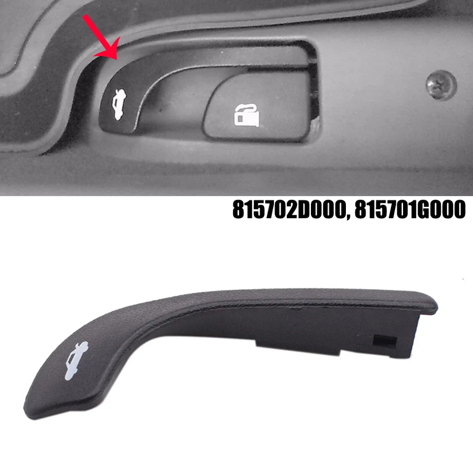 1 x rukoväť na veko dverí dvere 81570-2d000 815701G000 pre Hyundai pre Elantra 2001 2002 2003 2004 2005 2006 Rukoväť na batožinu