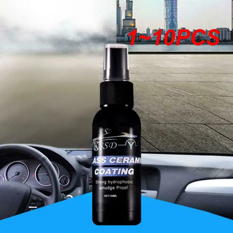 1 ~ 10ks Automatické čelné sklo Anti-Rain agent spätné zrkadlo Repellent Acce Glass Glass Proti vode Spray Care Care