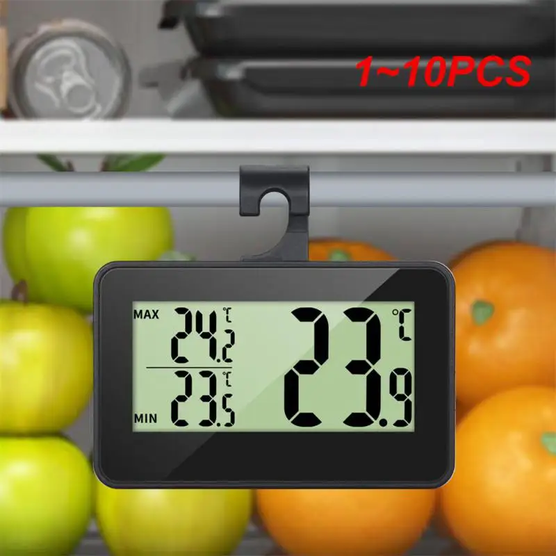 1 ~ 10ks Digitálny teplomer a Hygrometer chladiaca chladnička Maximálne a minimálne teplota