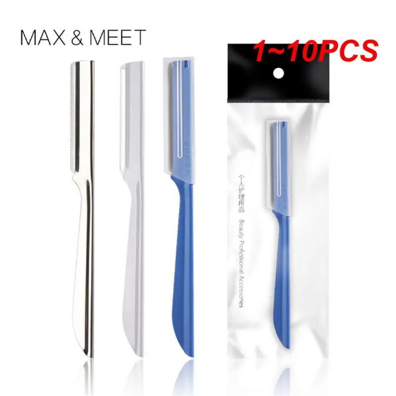 1 ~ 10ks obočie epilátor skladacie obočie Zastriháva bezpečnostné škrabanie obočia Razor Beauty Dermaplaning Tool