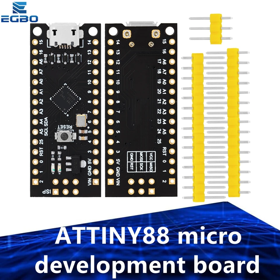 1 ~ 20ks MH-malá doska Attiny88 Micro Development Board 16MHz /Digispark Attiny85 Moda menovaná /nano v3.0 Atmega328 Rozšírená kompatibilná
