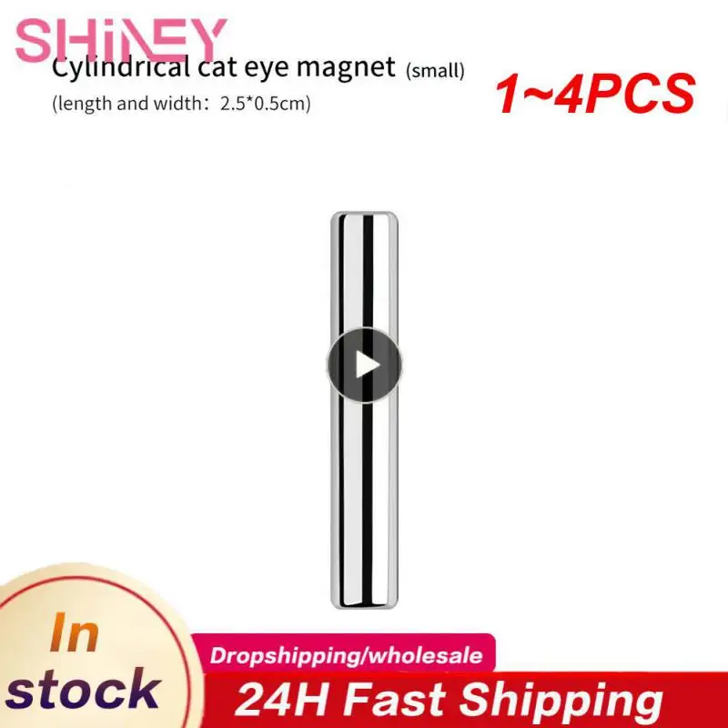 1 ~ 4ks Cat Eye Nail Magnet Stick Stick Strong Magnetic Board Pen Multifunkcia dvojitej hlavy Magnetický perá Gél Polish lak-lak nechtové náradie