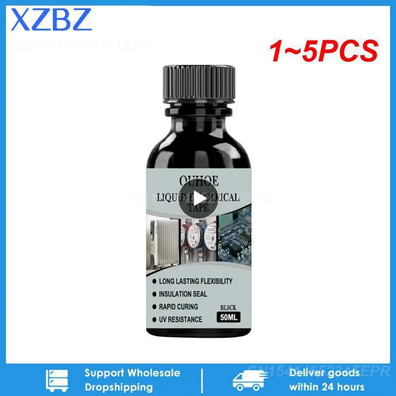 1 ~ 5ks 125 ml kvapalnej izolácie Elektrická trubica Pasta Rýchle pevné izolačné tesniace lepidlo Vodotesné anti UV elektronické