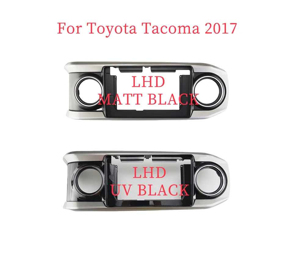 10,1 palcový adaptér automobilu Fascia Android Android Radio Dash Panel Kit pre Toyota Tacoma 2017
