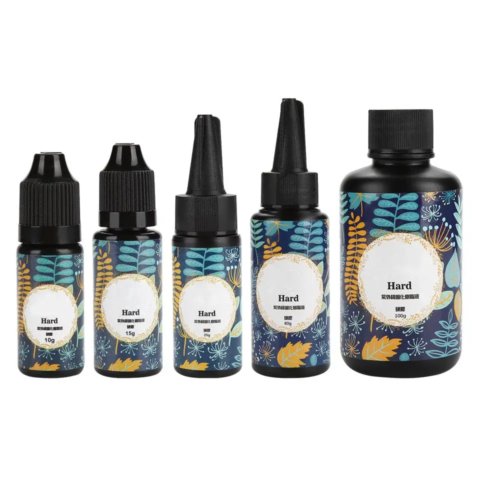 10-100G Epoxy UV živica číre lepidlo DIY Ultrafialové vytvrdzovacie gél pre šperky výroby nástrojov pre domácich majstrov pre vedúceho predaja módnych šperkov